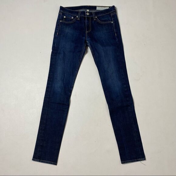 Rag & Bone | Skinny Mid Rise Stretch Jeans - Picture 1 of 8